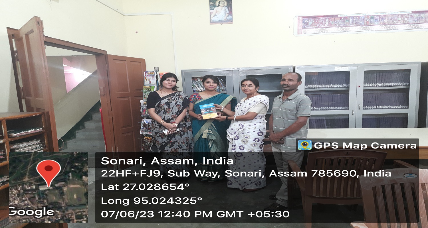 Sonari College Library WEBOPAC